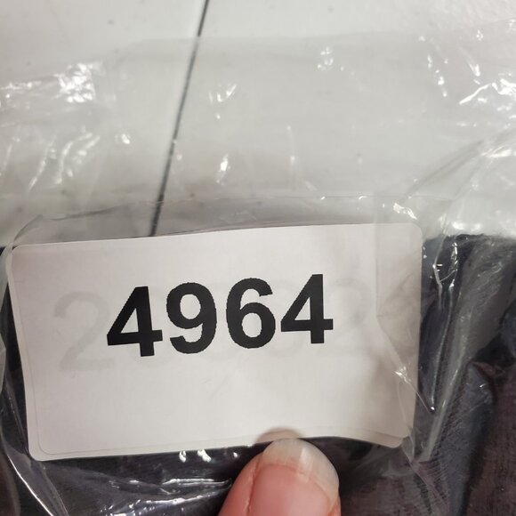 Meadow Rue Womens Button Up Bohemian Top Size M Gray Lagenlook Hippie Neutral - Picture 11 of 11